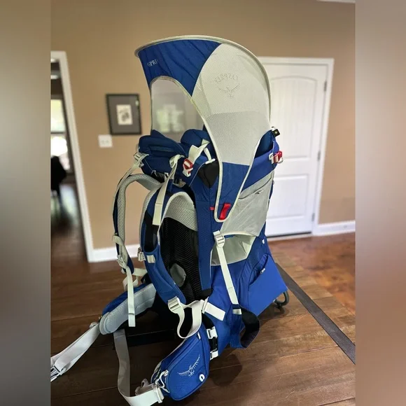 Osprey poco plus Blue Child Carrier Backpack - Picture 1 of 8